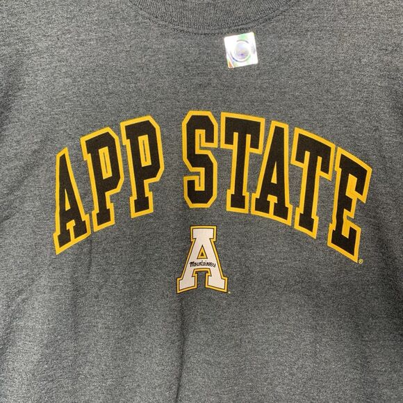 Sz L Appalachian State Mountaineers FANATICS Long Sleeve Men’s T-Shirt NWT - Picture 2 of 5